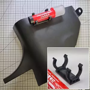27mm JDM Japan Emergency Flare Holder w/ 3M Adhesive, Nissan Toyota Mazda Honda - Picture 1 of 12