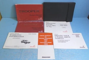 Isuzu Trooper 95 1995 manual de dueños - Imagen 1 de 1
