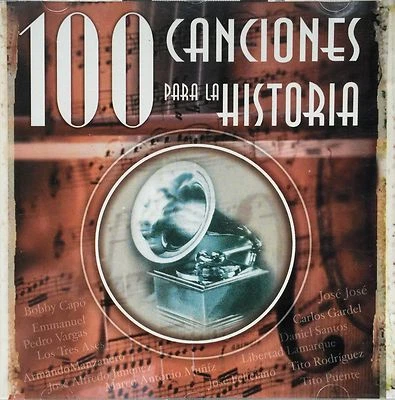 100 Canciones Para La Historia 2Cds Various Artists CD 2001 BMG Puerto Rico - Image 1 of 2