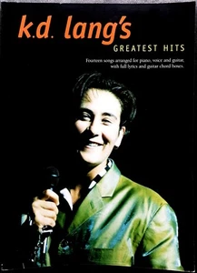K.D. Lang's Greatest Hits, Ed. Wise Publications, 1997 - Picture 1 of 1