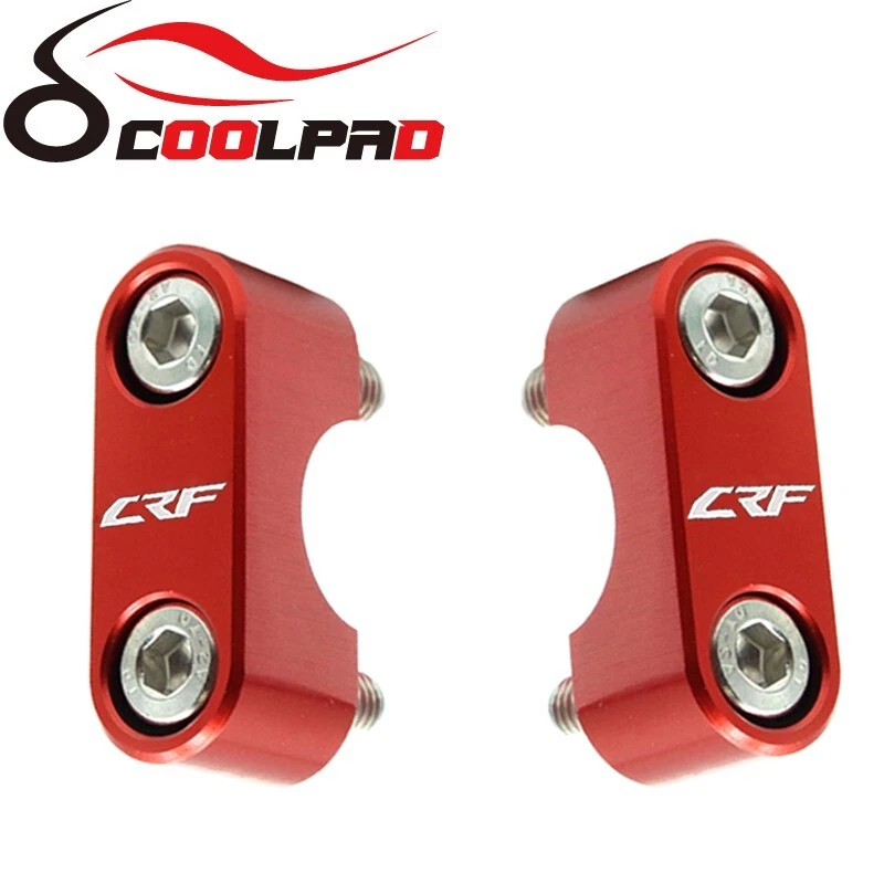 Cubierta de sujeción de manillar CNC para HONDA CRF125 150 250 R/F CRF450 R/L/X/RX 250L Foto 1 de 4