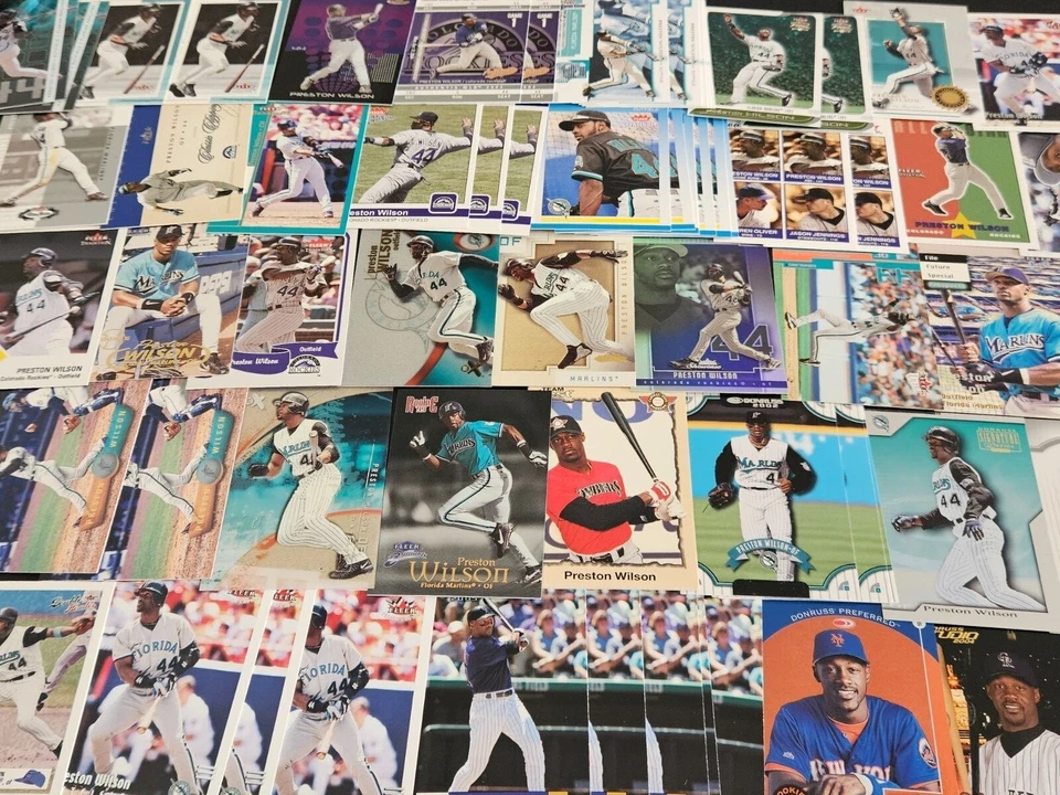 PRESTON WILSON YOU PICK SEE EVERY CARD RC, INSERTS HIGH GRADE CARDS HUNDREDS! - Image 1 of 1