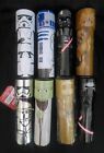 Star Wars Kompletny zestaw 8 kalejdoskopów Yoda, Chewbacca, R2-D2, Vader Kylo RZADKIE