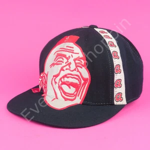 American Needle Atlanta Braves Hat Mens 7 5/8 Blue Noc A Homa Screaming Indian - Picture 1 of 10