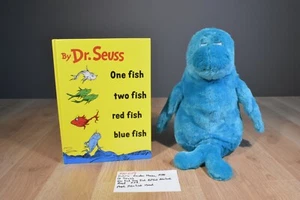 Kohl's One Fish Two Fish Red Fish Blue Fish Plush and Hardcover Book(310-3919) - Picture 1 of 9