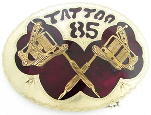 TATTOO GÜRTELSCHNALLE VINTAGE SONDERAUSGABE SAMMLER GÜRTELSCHNALLE 2 VON 25 - Bild 1 von 4