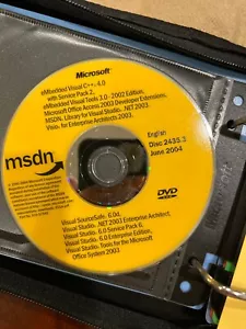 BRAND NEW Microsoft Visual Studio 6.0 Enterprise Edition, tools, tons more. DVD - Picture 1 of 2