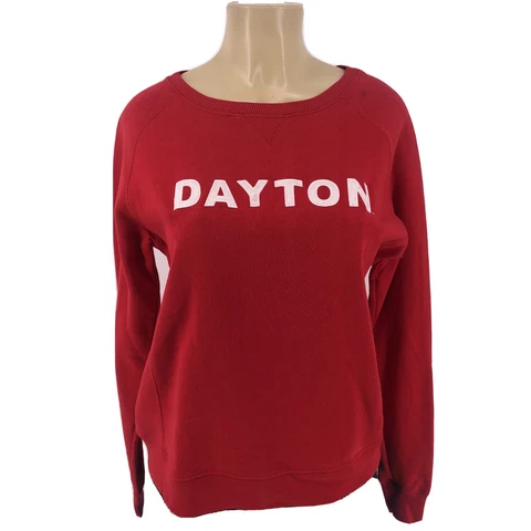 New Dayton Flyers Sweatshirt Top Medium Jansport red Cover