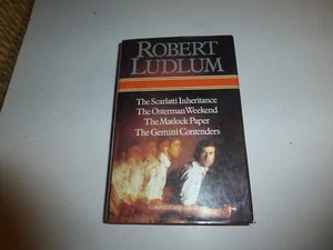 Robert Ludlum 4 Books in One - HBDJ,Gemini,Matlock Paper,Osterman,Scarlatti B315 - Bild 1 von 8