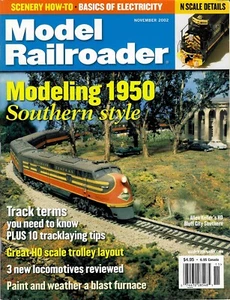 Model Railroader Magazine November 2002 - Picture 1 of 2