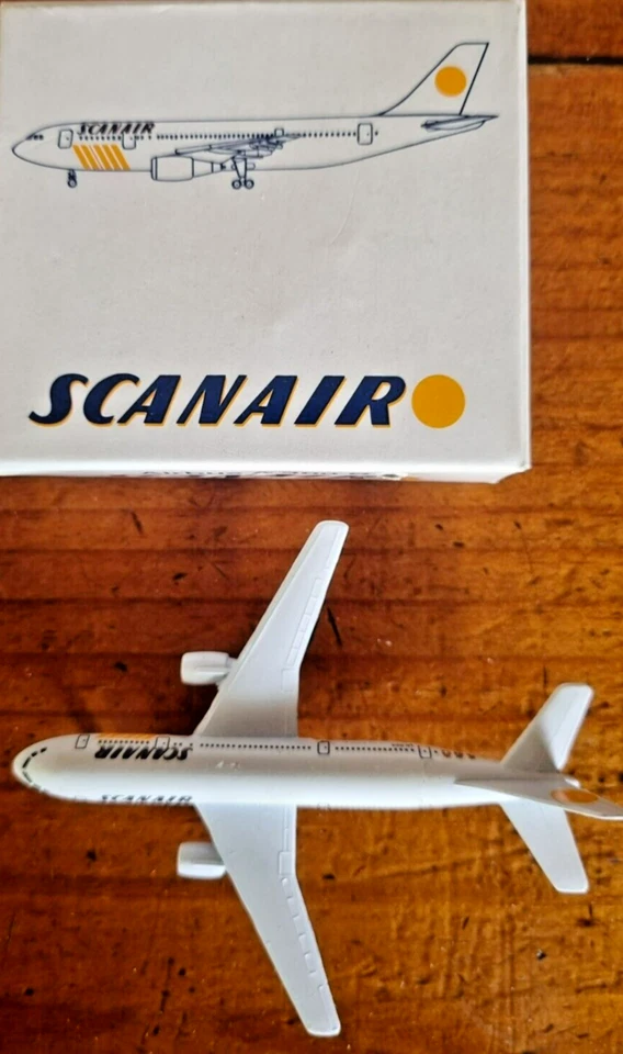 SCANAIR. Airbus A300. Schabak # 903/44 .Scale 1: 600 Diecast  Model . Boxed — 第 1/1 张图片