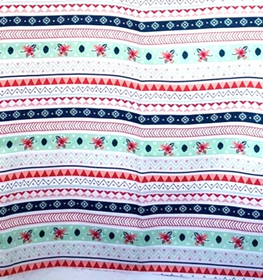 Brother Sister Design Studio Nuevo Material 42 x 44" Multicolor Artesanía Edredón Coser Foto 1 de 4