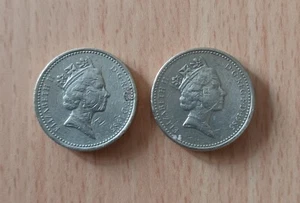 one pound münze 1985.Elizabeth II - Bild 1 von 3