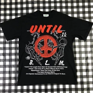Camiseta Online Ceramics Good Over Evil Black Lives Matter BLM Haunted Wagon M - Imagen 1 de 9