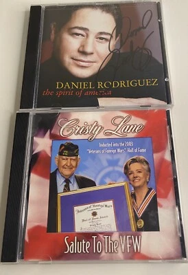Cristy Lane - Salute To The VFW and Daniel Rodriguez - America! Patriotic CDs! - Image 1 of 4