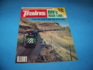 Trains Magazine "The Magazine Of Railroading" Vintage  June 1987  - Picture 1 of 3