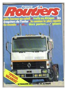 FRANCE ROUTES ROUTIERS N° 10 sans POSTER BD martin et les routiers 1981 - Picture 1 of 1