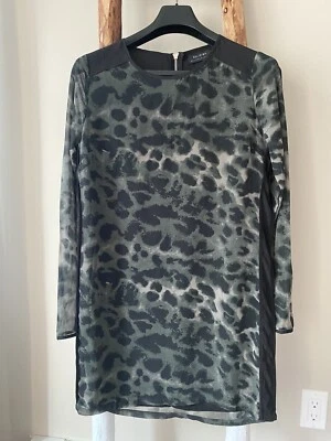 Vestido túnica forrada RELIGION we live in negro para mujer talla M/12/40 negro gris Foto 1 de 4