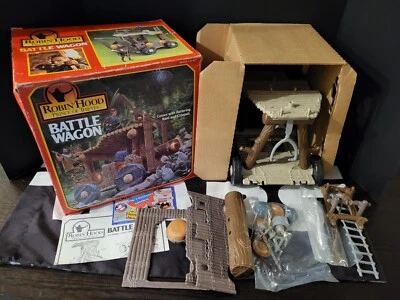 Battle Wagon Kenner 1991 ROBIN HOOD 复古全新未使用内容 — 第 1/4 张图片
