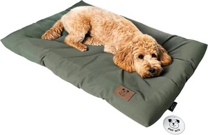 pet wiz Durable Waterproof Dog Bed for Crates Olive Green or Dark Grey - Picture 1 of 7
