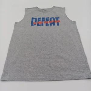 Champion Shirt Jungen Large grau Niederlage ist keine Option ärmellos - Bild 1 von 6