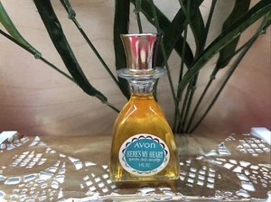 Vintage Avon Here’s my Heart Skin  So Soft  1 fluid ounce - Picture 1 of 2