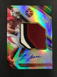 2021 Panini Limited #159 Rondale Moore Rookie 3-Color Patch Auto /29 - Bild 1 von 1