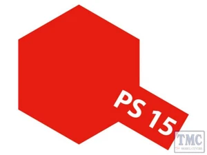 86015 Tamiya PS-15 Metallic Red Polycarbonate Spray - Picture 1 of 1
