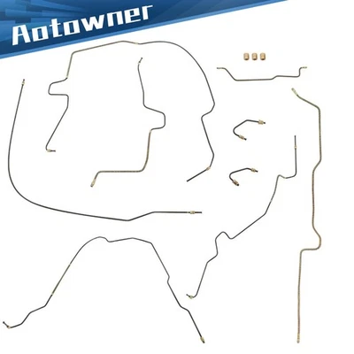 Juego de línea de freno hidráulica para Jeep Wrangler Tj 1997-2006 sin ABS 919-221 Foto 1 de 4