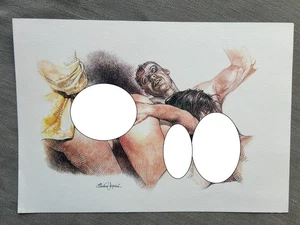 SERPIERI EX-LIBRIS NON NUMÉROTÉ / NON SIGNÉ 21 x 30 cm EN PARFAIT ÉTAT - Foto 1 di 1