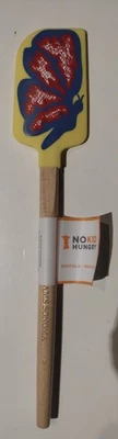 Dolly Parton "No Kids Hungry" Williams Sonoma Wood Handle Kitchen Spatula-New  - Image 1 of 3