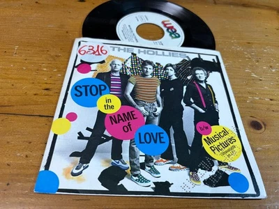 7"  ITALY 1983 The Hollies – Stop In The Name Of Love - Image 1 of 2