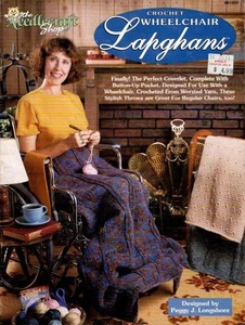 THE NEEDLECRAFT SHOP HÄKELROLLSTUHL LAPGHANS 6 DESIGNS - Bild 1 von 2