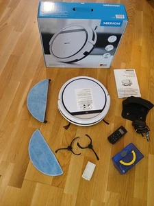 MEDION ‎E32 SW Saugroboter mit Wischfunktion weiß - sehr guter Zustand - - Bild 1 von 5