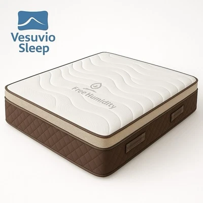 Materasso Matrimoniale Memory Foam 160x190 - Ortopedico, Antiallergico - Immagine 1 di 4