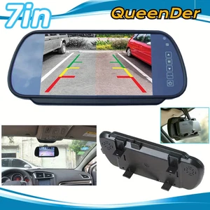 7" Rear View Reverse Monitor Night Vision Kit with Enhanced Visibility Parking - Picture 1 of 8