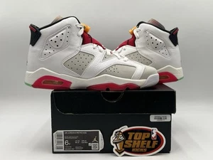 Nike Air Jordan Retro 6 Hare 2020 GS Talla 6 Auténtico Baloncesto Blanco Usado  - Imagen 1 de 11