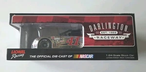 Kurt Busch 2015 HAAS Darlington Chrome 1/24 Die-Cast NASCAR Lionel Racing Car - Picture 1 of 6