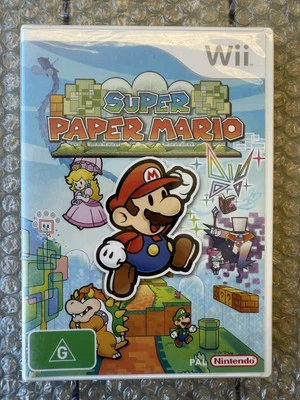Super Paper Mario (Nintendo Wii, 2007) - Brand New - Factory Sealed - Image 1 of 4