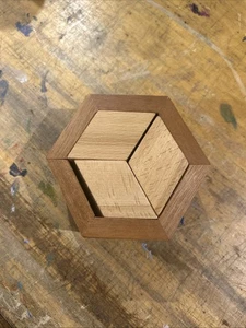Third Degree by Bill Cutler (3-Piece Blockhead Puzzle) Bits And Pieces - Picture 1 of 3