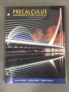 Precalculus: Mathematics for Calculus - Loose Leaf, by James Stewart - Very Good - Picture 1 of 4