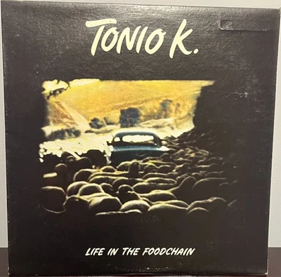 Tonio K Life in the Foodchain Green Promo Vinyl Record LP Foto 1 de 4