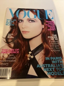 Vogue Australia Magazine July 2008 Alice Burdeu on Cover - Picture 1 of 4