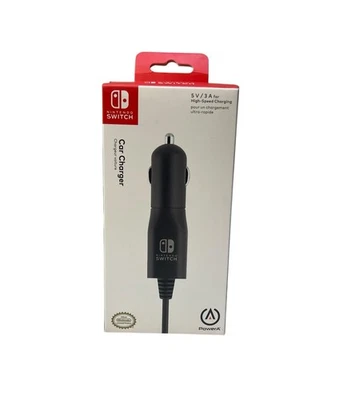 任天堂 SWITCH PowerA 车载充电器 5V/3A USB-C 高速充电全新密封 — 第 1/3 张图片