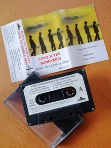ECHO & THE BUNNYMEN [ SONG TO LEARN & SING ] VINTAGE CASSETTE THAILAND EDITION - Picture 1 of 2