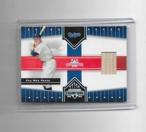 2005 Donruss Champions - PEE WEE REESE - Game Used Bat - BROOKLYN DODGERS - Picture 1 of 1