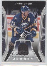 2006-07 SP Game Used Edition Authentic Fabrics Jersey Chris Drury #AF-CD