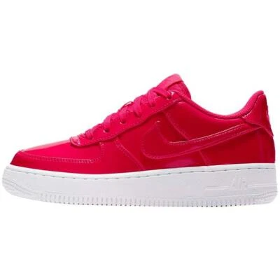 Nike Air Force 1 Low GS Sirena Rojo Charol UV AO2286-600 6Y = 7,5 Mujeres Foto 1 de 4