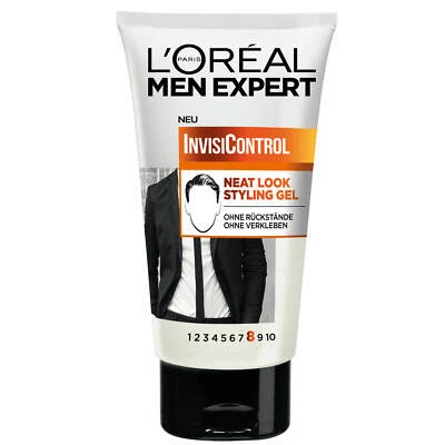 150ml Loreal Men Expert Invisi Control Neat Look Styling Gel Ohne Rückstände - Bild 1 von 2