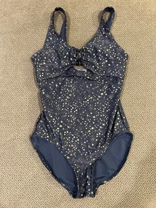 Girls Art class Gold stars blue dance leotard Unitard Brand New XL - Picture 1 of 2